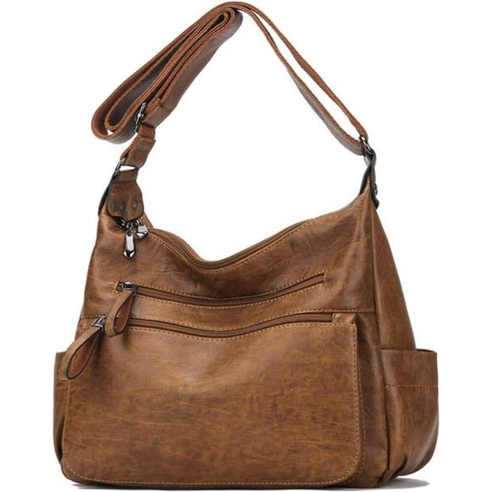 Crossbody Bag For Women Shoulder Bag Soft PU Leather Handbags